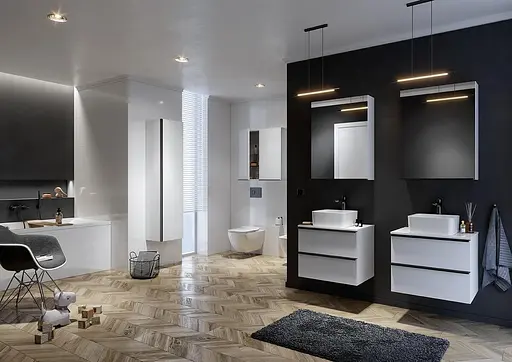 Унітаз підвісний CET B245 Cersanit Virgo CleanOn з дюропластовим Slim сидінням SoftClose+QuickRelease 30412 - фото 7