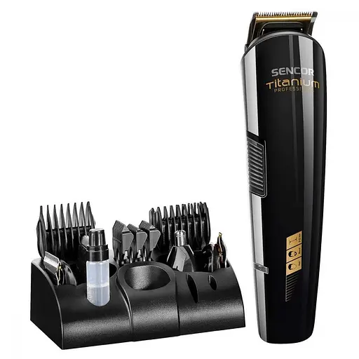 Машинка для стрижки + триммер Sencor SHP 8305BK - фото 9