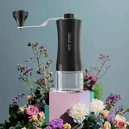 Ручна кавомолка Circle Joy Coffee Grinder CJ-SMDJ01 Black [129239] - фото 2