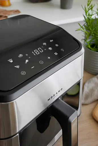Аэрофритюрница Mozano AirFry Chef AGD/FRY/03# 8 л 1800 Вт 21 программа - фото 5