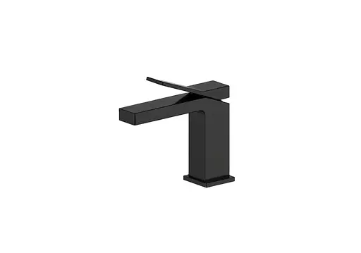 Смеситель для умывальника с черным PVD покрытием Nett UB-51 Черный матовый - фото 1