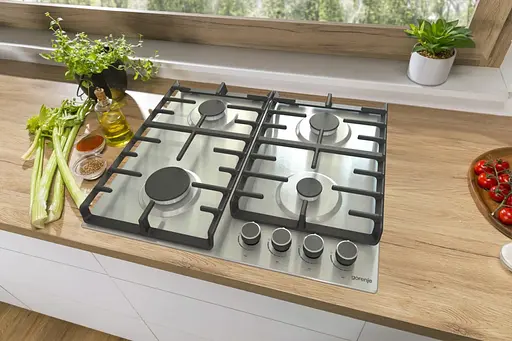 Комплект духовка электрическая Gorenje BO6737E02XK + варочная поверхность газовая G642ABX нержавеющая сталь - фото 5