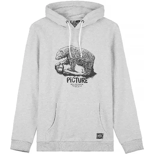 Кофта Picture Organic Bear D-S Hoody Grey Melange XL (1012-MSW332AXL)