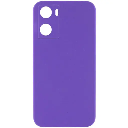 Чохол Silicone Cover Lakshmi Full Camera (AAA) для Oppo A57s / A77s Фіолетовий / Amethyst