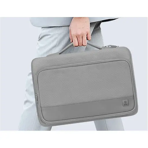 Сумка для ноутбука WiWU Cozy Classic Sleeve Series MacBook 16" Gray [151950] - фото 2