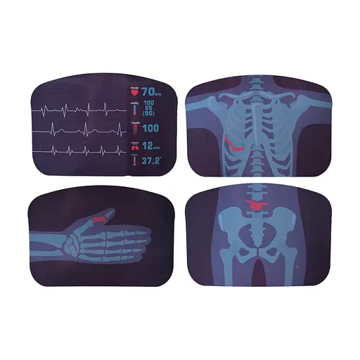 Набір лікаря з рентгеном 660-88, 29 предметів, у коробці (6990891400857) - фото 3