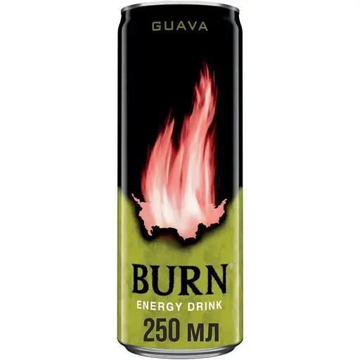 Напій енергетичний Burn Guava 250 мл - фото 1