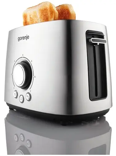 Тостер Gorenje T 1000 E (TA1018A-GS) (6319826) - фото 6