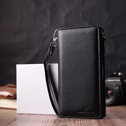 Кожаный кошелек ST Leather 10х19х2.5 см acs0028461 - фото 8