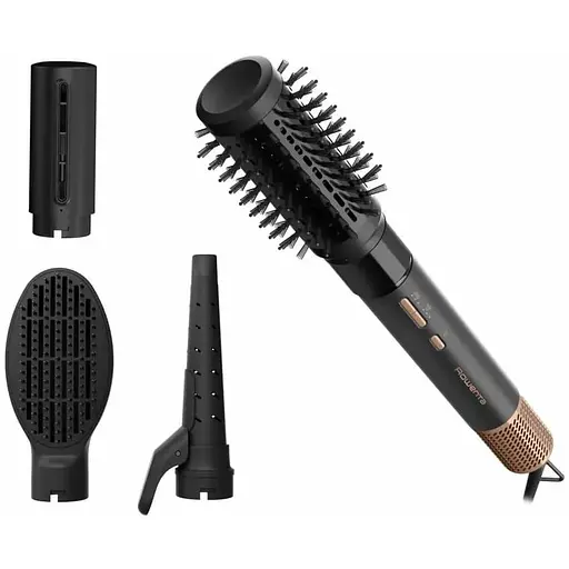 Фен-щетка Rowenta Air Shape 1300 Вт черно-золотая (UB9820E0) - фото 2