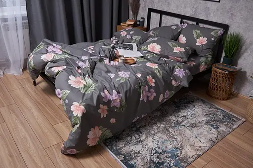 Пододеяльник Moon&Star Бязь Gold Люкс Gerbera Полуторный 143x210 см - фото 4