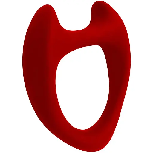 Эрекционное кольцо Wooomy Toro L Red - фото 2