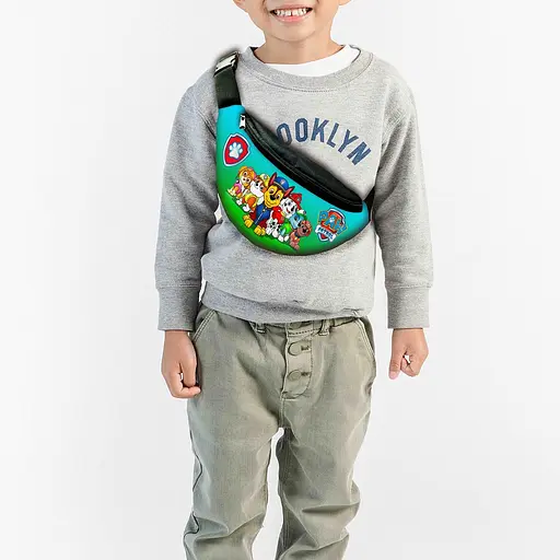 Набір дитячий Щенячий патруль рюкзак 36х27см сумка-бананка, кружка з принтом для хлопчика (01631) - фото 3