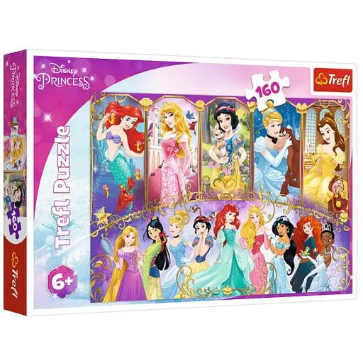 Пазл Trefl Портреты принцесс коллаж 160 эл. (15407)