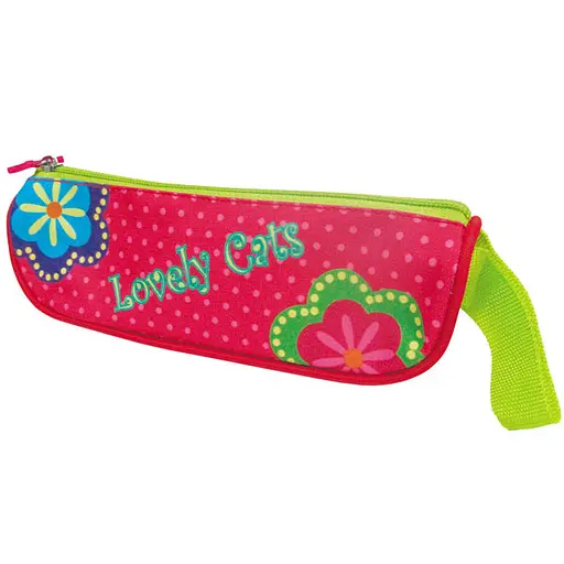 Пенал трикутний Кішечка, 1 змійка, 23x7x12.5 см, 15022-JO