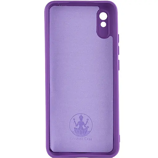 Чохол Lakshmi Silicone Cover Full Camera (A) для Xiaomi Redmi 9A Фіолетовий / Purple - фото 2
