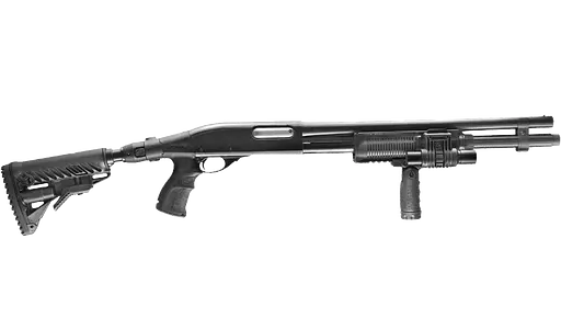 Приклад складной Fab Defense для Rem 870 с амортизатором регулируемый - фото 5