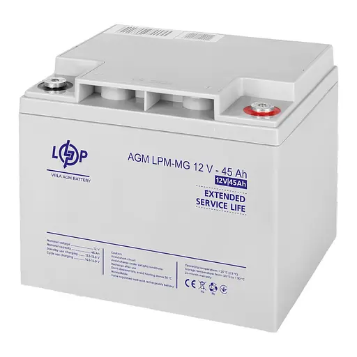 Аккумулятор мультигелевый LPM-MG 12V - 45 Ah - фото 1
