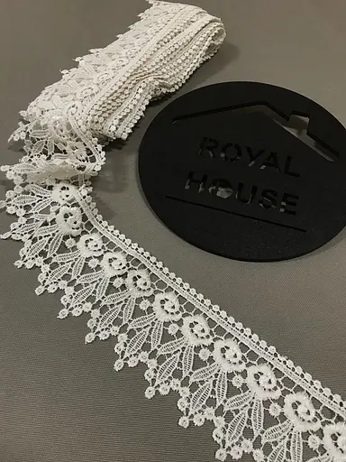 Мереживо Роза кремове - фото 2