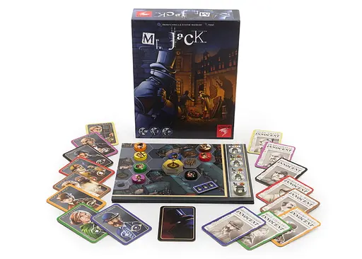 Настольная игра Hurrican Мистер Джек в Лондоне (Mr. Jack) (0100) - фото 8