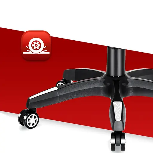 Компьютерное кресло Hell's HC-1003 LED RGB White - фото 3