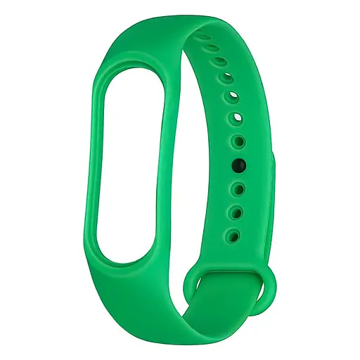 Ремешок силиконовый для Xiaomi Mi Band 3/4, 28 зеленый - фото 1