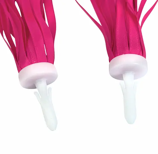 Ленты в руль детского велосипеда / самоката атласные однотонные малиновый (G00019652) - фото 3