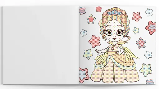 Водяні розмальовки. Принцеси на балу - фото 2