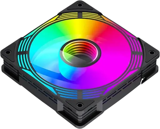 Вентилятор GameMax FN12A-C8I-R ARGB Black