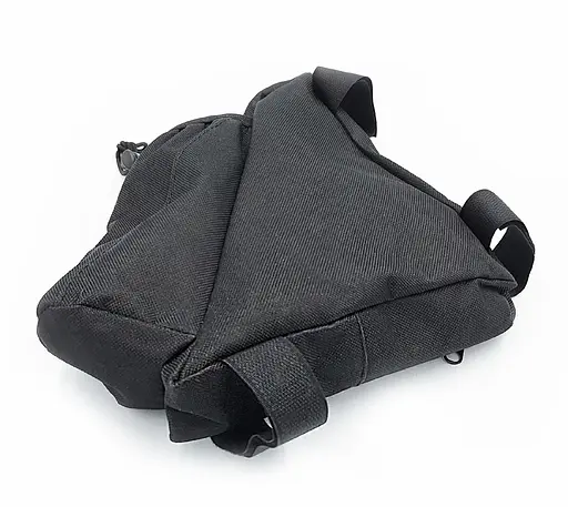 Велосумка під раму B-Soul bao-009 з кішенею для фляги чорний (G00004951) - фото 3