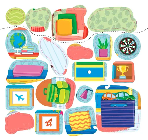 Наліпки-помічниці. Велике прибирання - фото 5