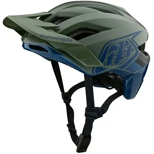 Велошолом Troy Lee Designs Flowline SE Helmet Badge Green/Blue XS/S (1106-110568051)
