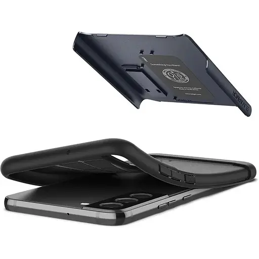 Оригінальний чохол із підставкою Spigen Slim Armor для Samsung Galaxy S22 Slate ACS04014 SM-S906 - фото 8