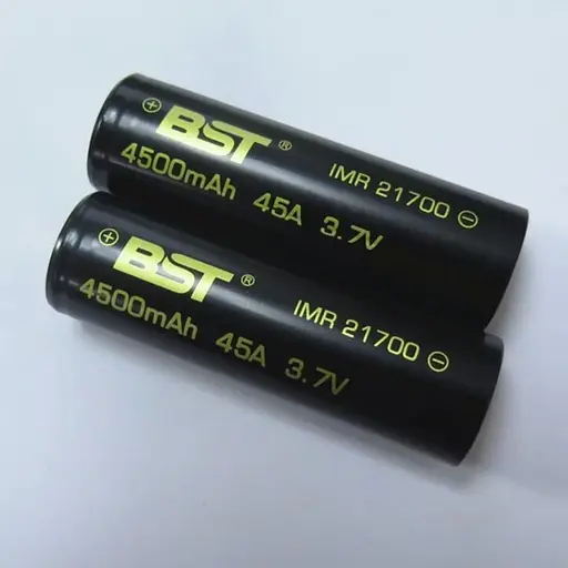 Акумулятор 21700 45A BST 3.7V 4500mah (Чорний) - фото 6