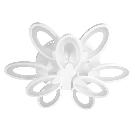 Люстра стельова Brille світлодіодна в хол 90W WW WH (BL-467C/9)