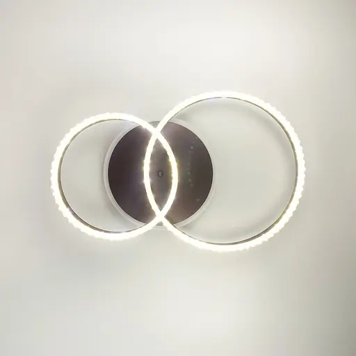 LED люстра цвета coffee с золотистой фурнитурой Line.F A 55061/2B RGB CF - фото 6