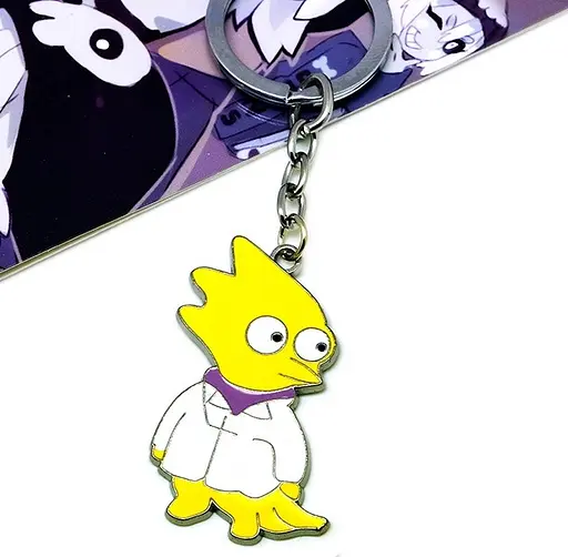 Брелок Андертейл Undertale Доктор Альфіс Dr Alphys UT.52.27 - фото 1