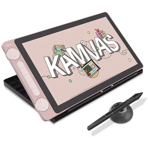 Графический дисплей Huion Kamvas 13 (Gen 3) GS1333 pink, 13.3", 5080 LPI, 16384 levels, 1920x1080