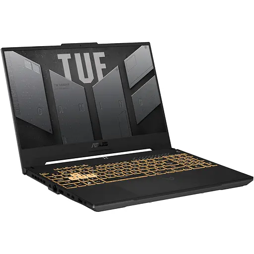 Ноутбук Игровой ASUS TUF F15 FX507ZC4 с процессором Intel Core i5-12500 Pana la 4.50 GHz, 15.6", Full HD, IPS, 144Hz, 16GB, 512GB SSD, NVIDIA GeForce RTX™ 3 серый - фото 5
