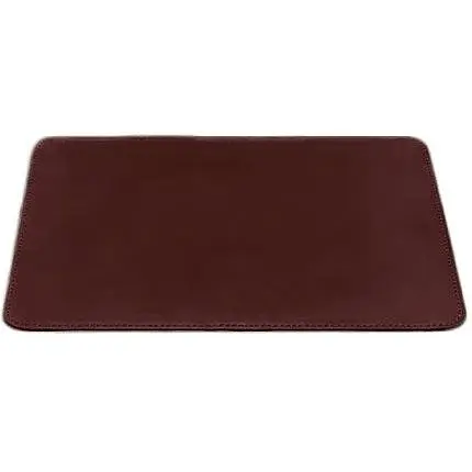 Килимок для мишки  BlankNote Crazy Horse з натуральної шкіри 1.0 бордовий  - фото 1