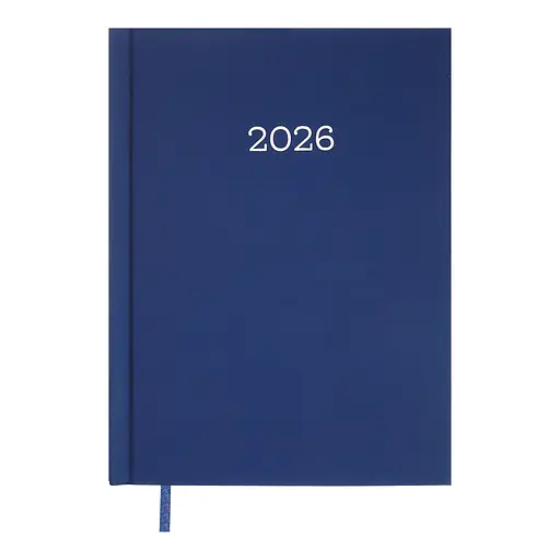 Щоденник датований Buromax Monochrome 2026 A5 синій (BM.2160-02)