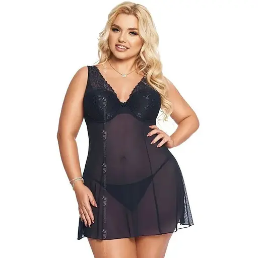 Сорочка Softline Berta 2XL синій