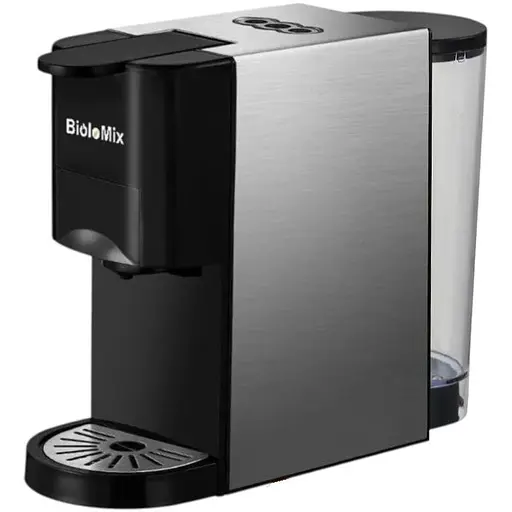 Кофеварка 3-in-1 BioloMix BK-513 Espresso Coffee Machine Серая - фото 1