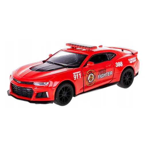 Колекційна машинка "Chevrolet Camaro ZL1" Kinsmart KT5399WPR(Red) масштаб 1:42 - фото 1