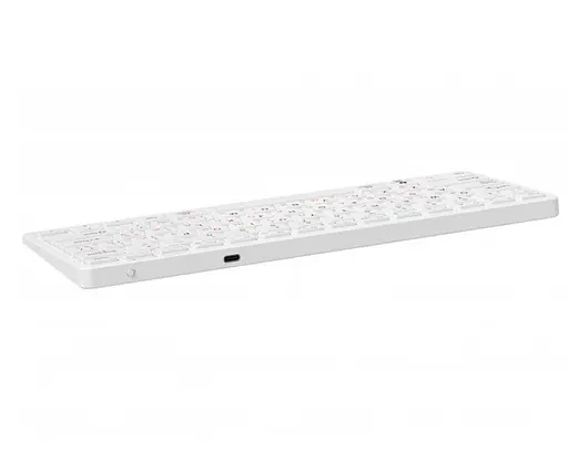 Бездротова клавіатура Maxxter KBWC01S 2.4G Wireless Silver - фото 3