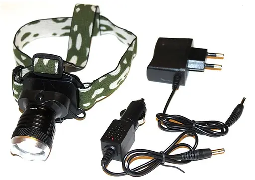 Универсальный налобный LED фонарь Bailong BL-6809 аккумуляторный - фото 3