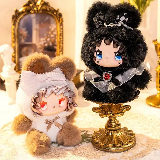 Колекційна м'яка іграшка з кільцем Зайчики Pop Top Lucky Emma MJ-000090 серії Lovely Emma - фото 8