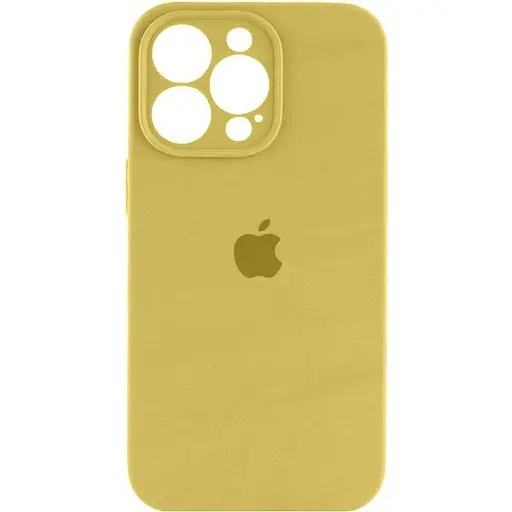 Чохол-накладка Apple Silicone Case Copy Full Camera Apple iPhone 13 Pro Mellow Yellow