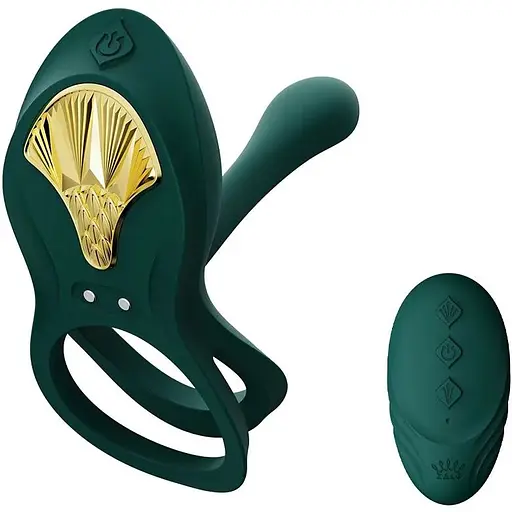 Смарт-эрекционное кольцо Zalo - Bayek Turquoise Green