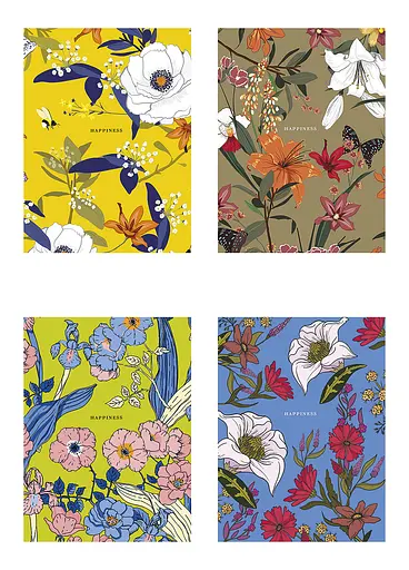 Комплект 4 шт загальних зошитів. Зошит Школярик А5 48 арк. у лінію 5200 4823088203776 - фото 1